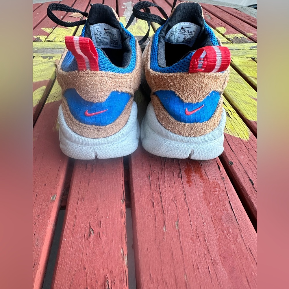 🤎♥️💙🏃♀️🏃♂️NIKE FREE RUN TRAIL DARK RUSSET RED RUNNING SHOES - Picture 11 of 16